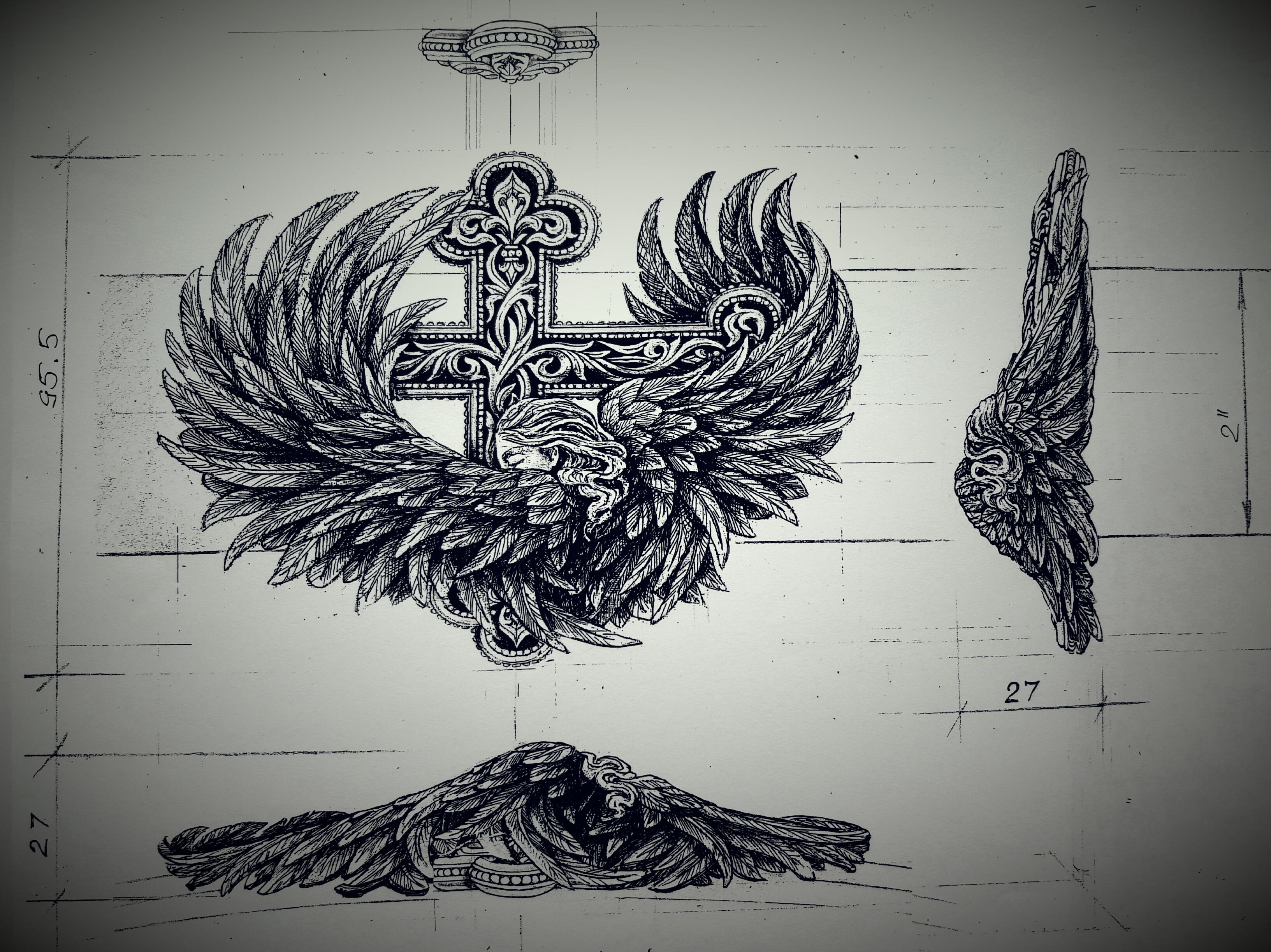 lady's belt buckle silver